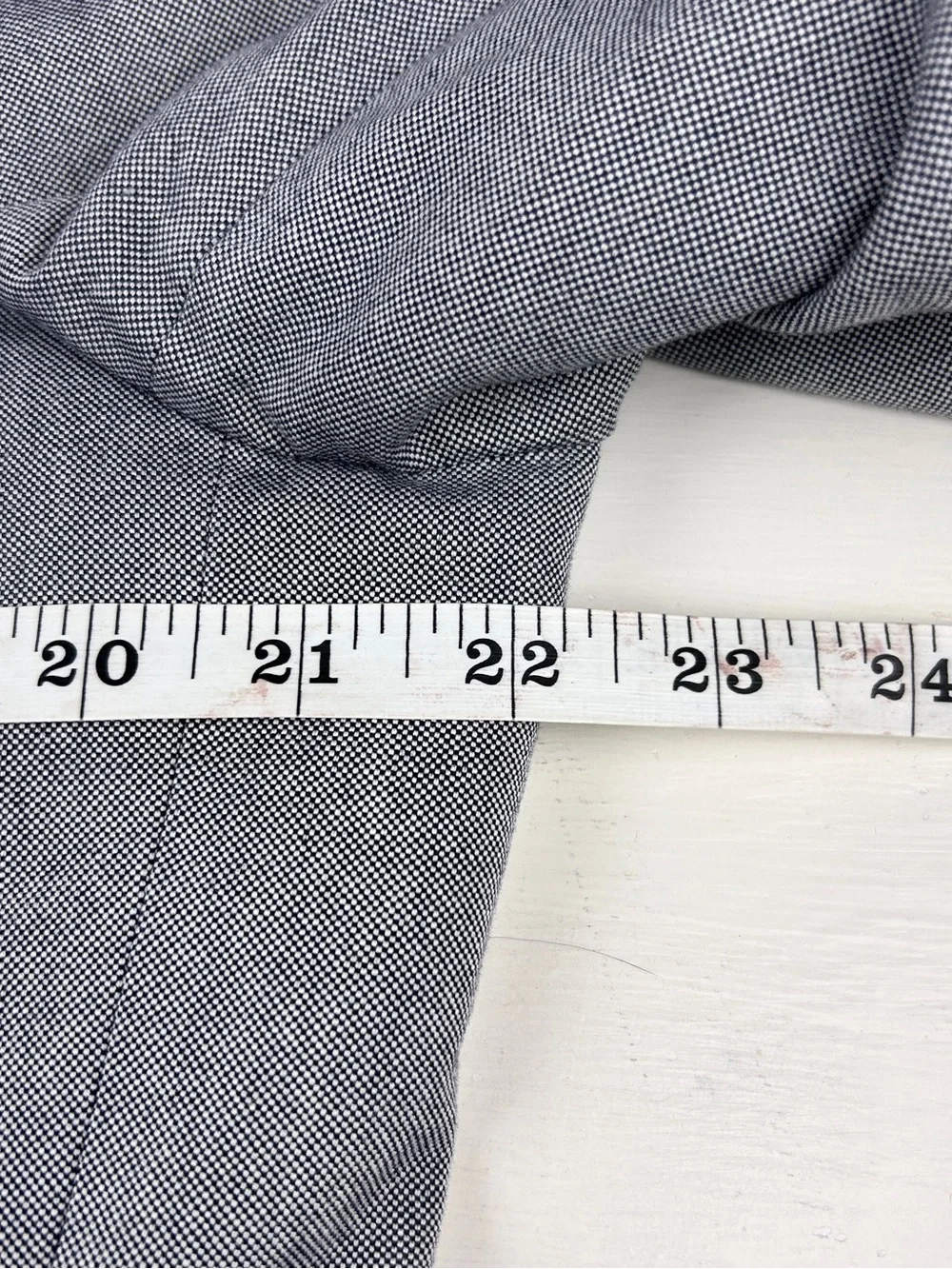 J. Crew Ludlow Carpini Blazer Sport Jacket 42L Gray Italian Cotton